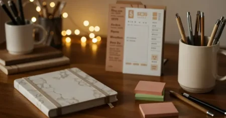 O que ter na mesa de trabalho para manter o foco sem se sentir sobrecarregada