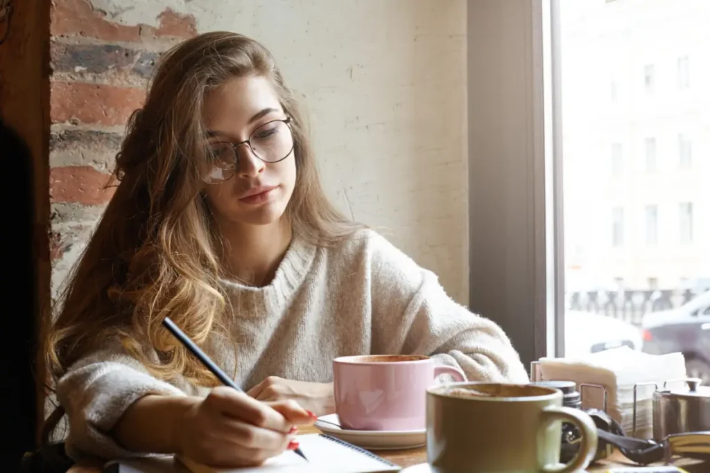 _Jovem em um momento de expressão e autenticidade dentro de casa (Fonte shurkin_son no Freepik).